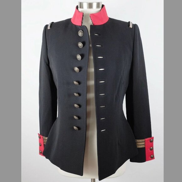 Ralph Lauren Purple Label Collection jacket 6 officers black Wilmington - Picture 12 of 14